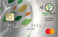 GreenState Platinum Rewards Example Card