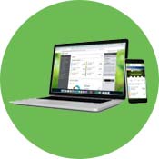 online banking mobile app chat in menu