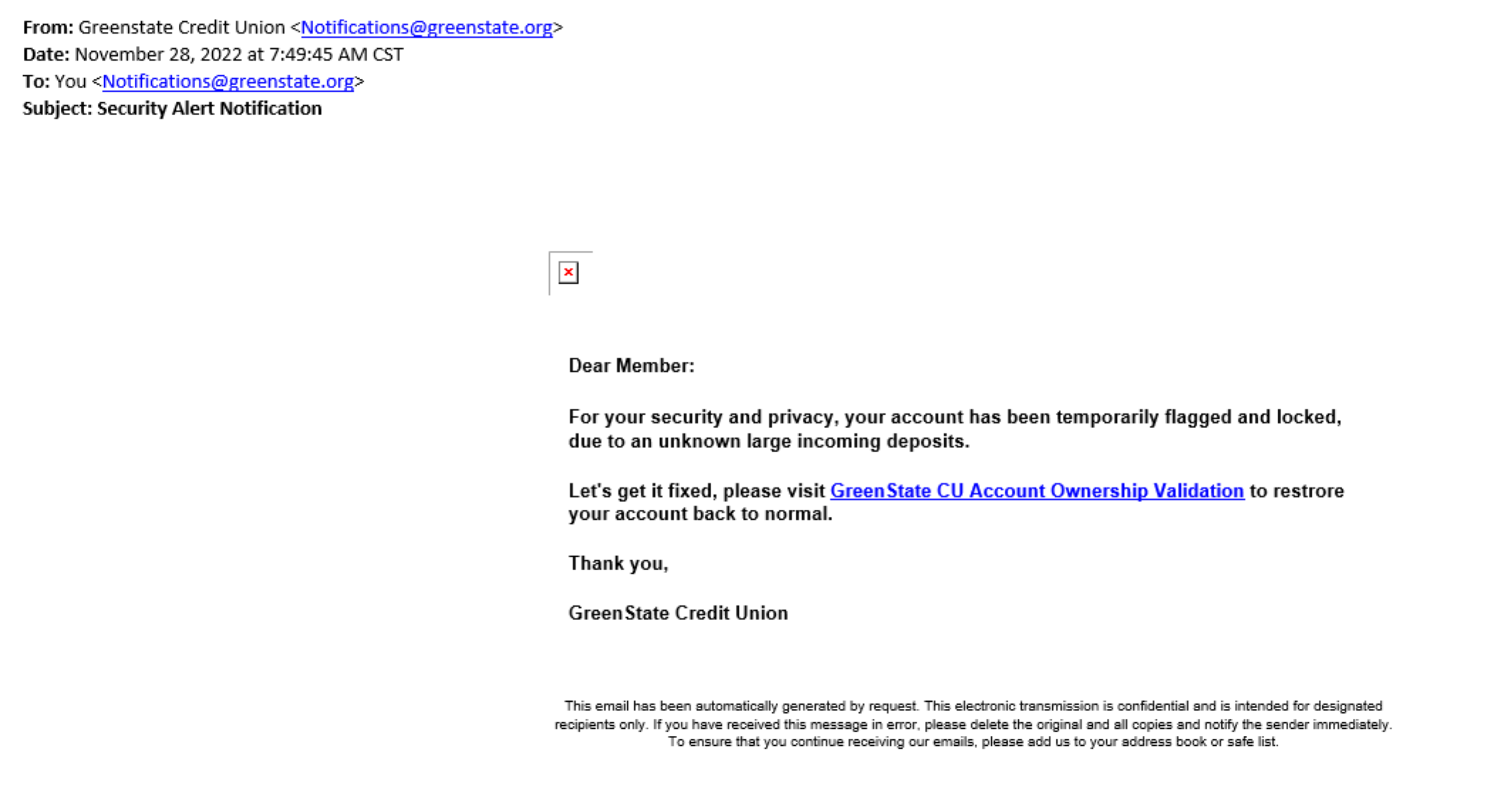 Security and Fraud Center | IA IL NE Fraud Prevention | GreenState