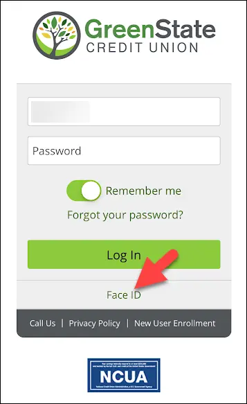 Next time you login, you will see TOUCH/FACE ID as an option.