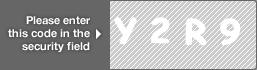 captcha code for visual authentication  letter Y number 2 letter R number 9