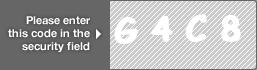captcha code for visual authentication  letter G number 4 letter C number 8