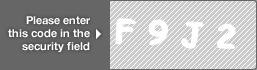 captcha code for visual authentication  letter F number 9 letter J number 2