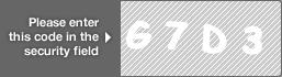 captcha code for visual authentication  letter G number 7 letter D number 3