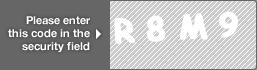 captcha code for visual authentication  letter R number 8 letter M number 9