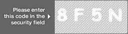 captcha code for visual authentication  number 8 letter F number 5 letter N