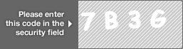captcha code for visual authentication  number 7 letter B number 3 letter G