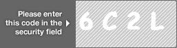 captcha code for visual authentication  number 6 letter C number 2 letter L