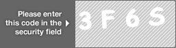 captcha code for visual authentication  number 3 letter F number 6 letter S
