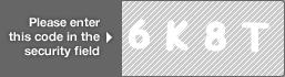 captcha code for visual authentication  number 6 letter K number 8 letter T