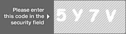captcha code for visual authentication  number 5 letter Y number 7 letter V