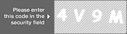 captcha code for visual authentication  number 4 letter V number 9 letter M