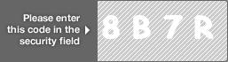 captcha code for visual authentication  number 8 letter B number 7 letter R