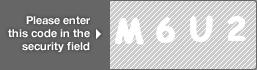 captcha code for visual authentication  letter M number 6 letter U number 2