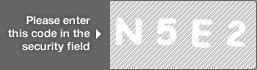 captcha code for visual authentication  letter N number 5 letter E number 2