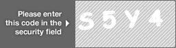 captcha code for visual authentication  letter S number 5 letter Y number 4