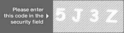 captcha code for visual authentication  number 5 letter J number 3 letter Z
