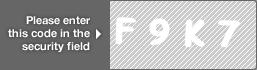captcha code for visual authentication  letter F number 9 letter K number 7
