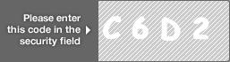 captcha code for visual authentication  letter C number 6 letter D number 2