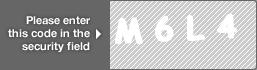 captcha code for visual authentication  letter M number 6 letter L number 4