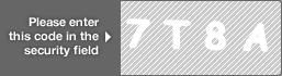 captcha code for visual authentication  number 7 letter T number 8 letter A