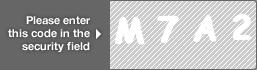 captcha code for visual authentication  letter M number 7 letter A number 2