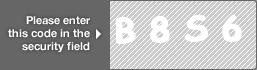 captcha code for visual authentication  letter B number 8 letter S number 6