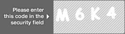 captcha code for visual authentication  letter M number 6 letter K number 4