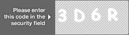 captcha code for visual authentication  number 3 letter D number 6 letter R