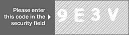 captcha code for visual authentication  number 9 letter E number 3 letter V