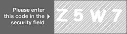 captcha code for visual authentication  letter Z number 5 letter W number 7