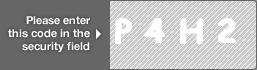 captcha code for visual authentication  letter P number 4 letter H number 2