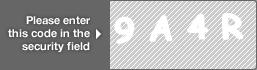 captcha code for visual authentication  number 9 letter A number 4 letter R
