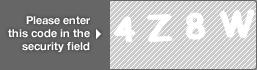 captcha code for visual authentication  number 4 letter Z number 8 letter W