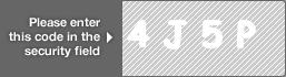 captcha code for visual authentication  number 4 letter J number 5 letter P