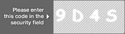 captcha code for visual authentication  number 9 letter D number 4 letter S