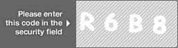 captcha code for visual authentication  letter R number 6 letter B number 8