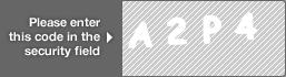 captcha code for visual authentication  letter A number 2 letter P number 4