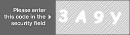 captcha code for visual authentication  number 3 letter A number 9 letter Y