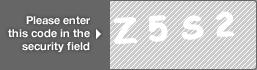captcha code for visual authentication  letter Z number 5 letter S number 2