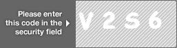 captcha code for visual authentication  letter V number 2 letter S number 6