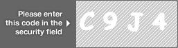 captcha code for visual authentication  letter C number 9 letter J number 4